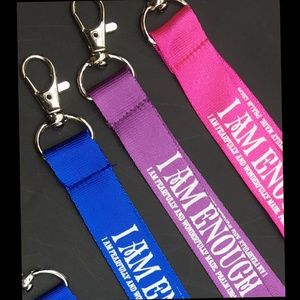 Unique Expression Apparel Accessories - "I Am Enough" Lanyard - (3 for $12) Unique Expression Apparel Accessories - "I Am Enough" Lanyard - (3 for $12)